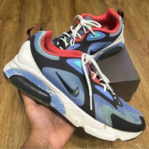 NIKE Air Max 200 'Royal Pulse' lace up shoes sneakers men’s 8.5